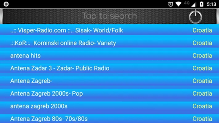 Radio FM Croatia android App screenshot 1