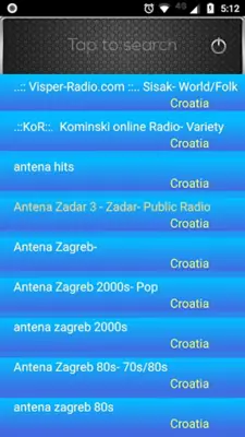 Radio FM Croatia android App screenshot 3